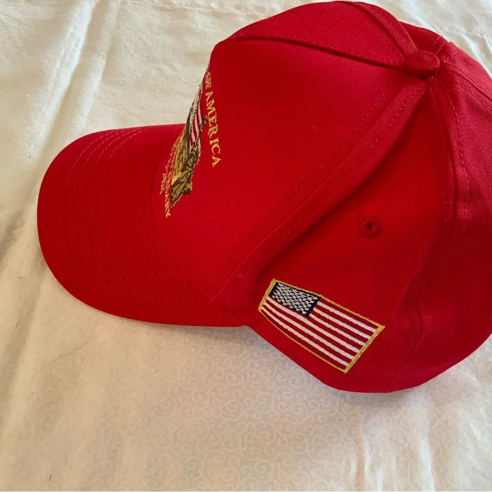 New 2026 Trump 250th Anniversary Hat CF Cali- Fame Headwear 45-47 Red USA